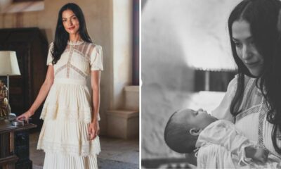 Sara Salgado revela imagens únicas do batizado da filha e fãs reagem: &#8220;Que lindeza&#8230;&#8221;