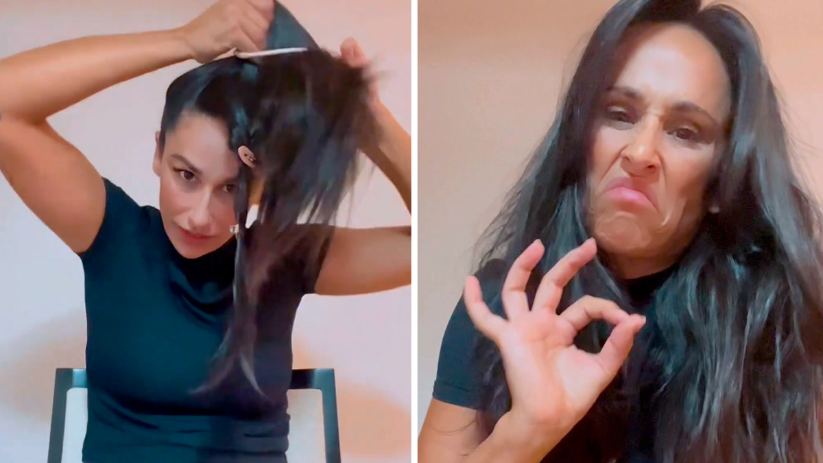 Rita Pereira testa “truque” no cabelo e acaba em “fail”: “Tá uma grande mer!#&#8230;”