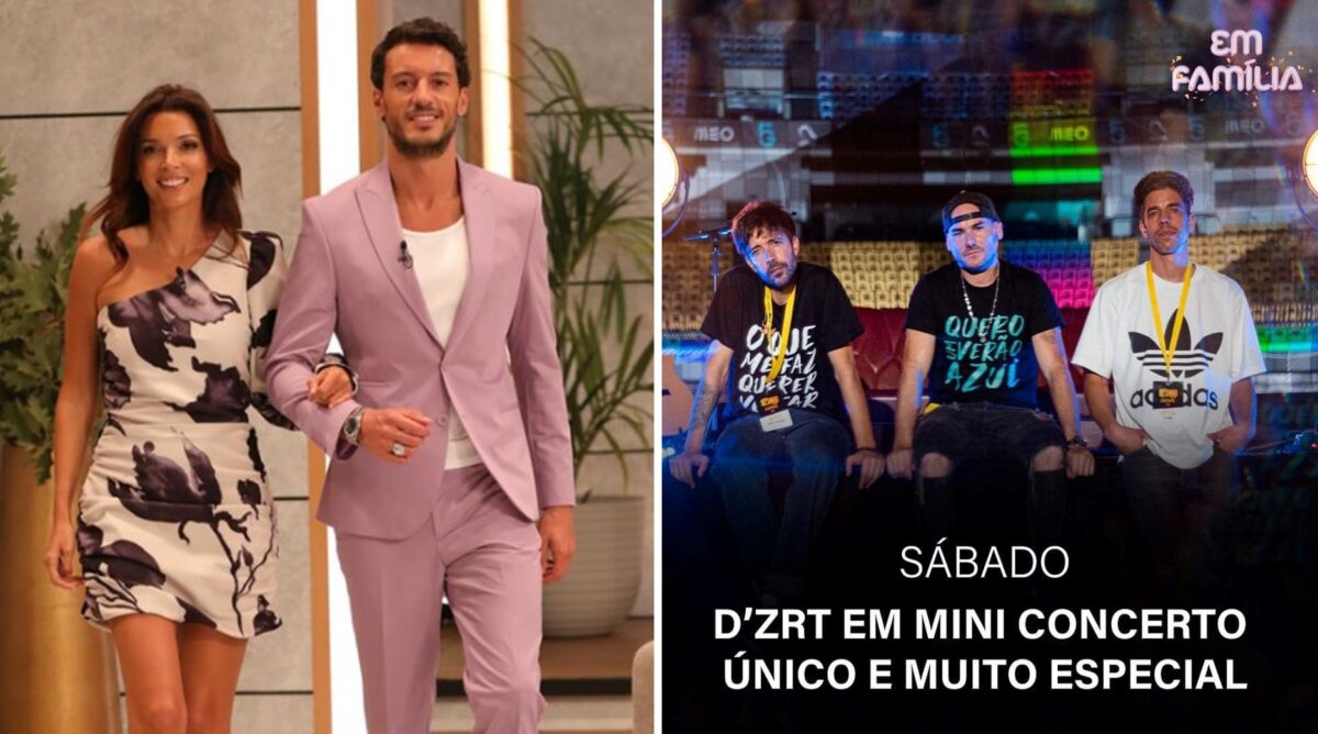 Bronca! TVI promete “mini concerto dos D’Zrt”, falha e apaga promoção