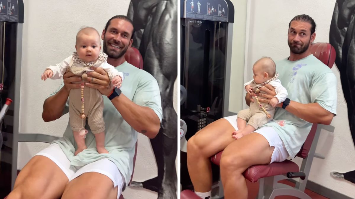 Amor! Francisco Macau mostra treino com com a filha bebé: &#8220;O mais feliz da minha vida&#8230;&#8221;