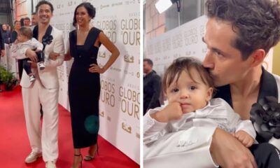 João Paulo Sousa surge com o filho bebé nos Globos de Ouro e &#8216;colhe&#8217; elogios: &#8220;Família gira&#8221;
