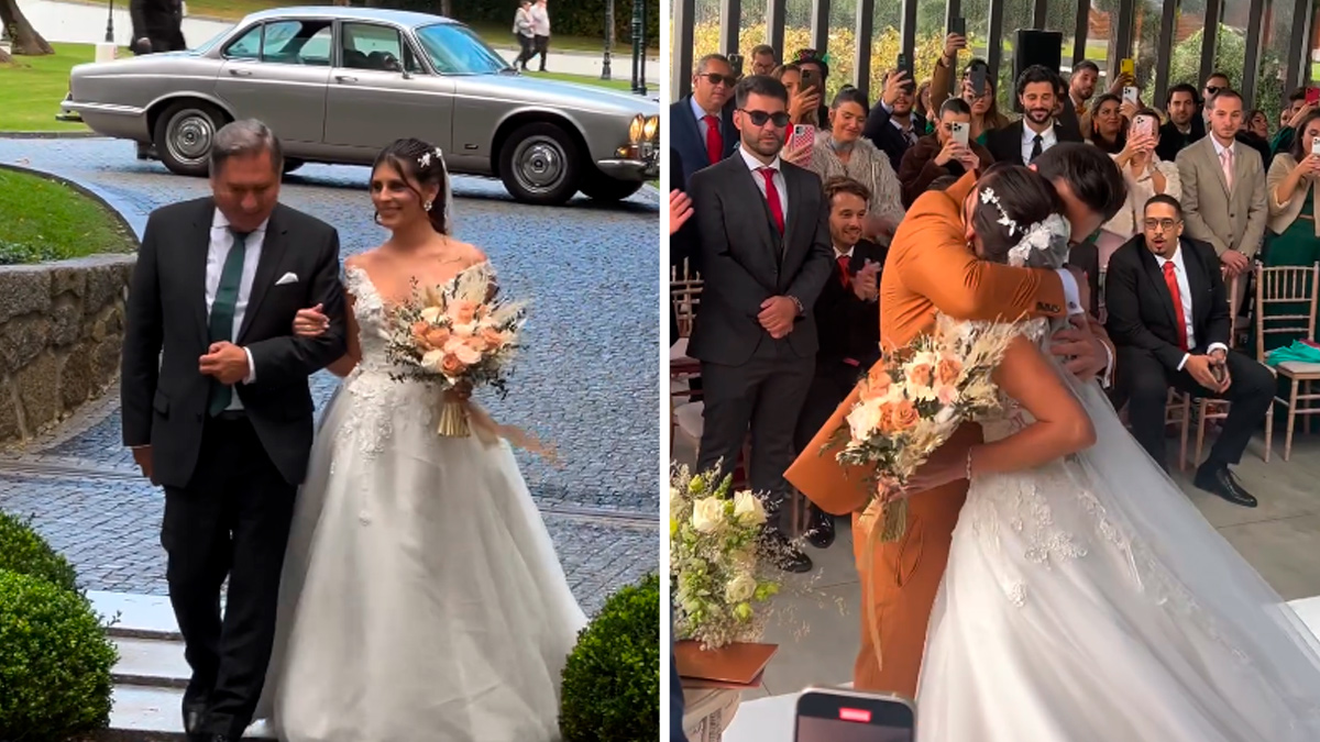 Temos casório! Veja as primeiras imagens do &#8220;casamento&#8221; de Joana Schreyer e Ricardo Pereira