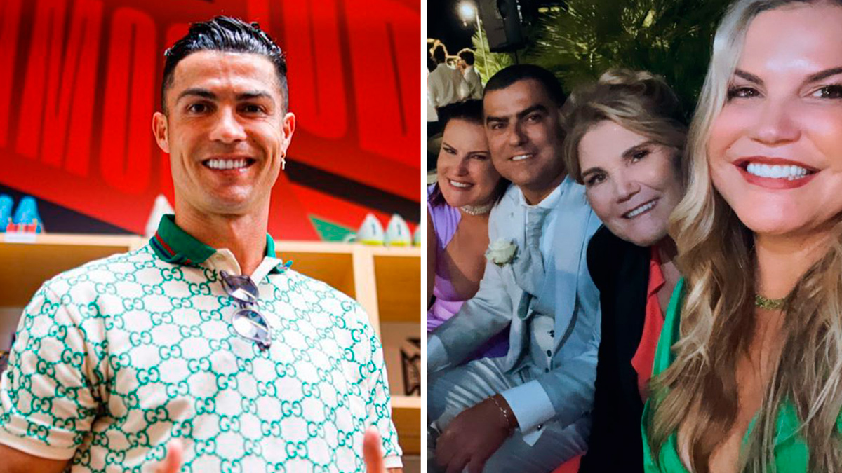 Cristiano Ronaldo &#8220;falta&#8221; à renovação de votos do casamento do irmão, Hugo Aveiro