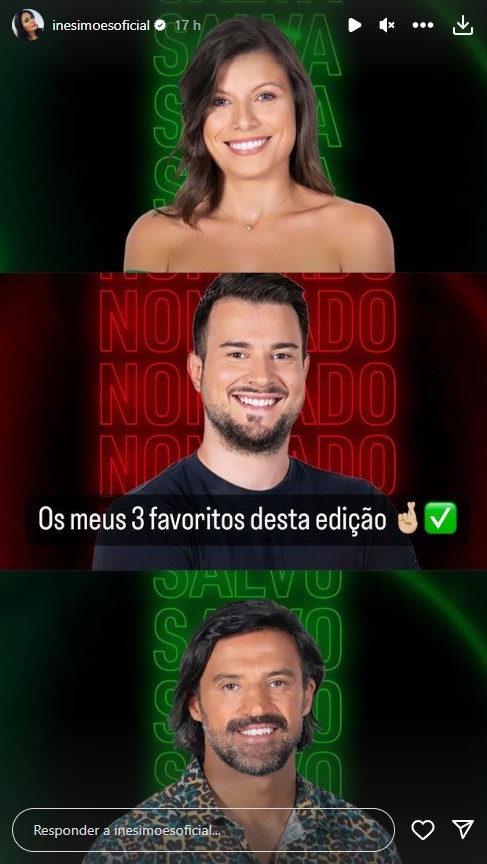 Big Brother: Pedro Crispim e Inês Simões revelam quem são os seus concorrentes favoritos