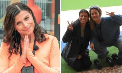 Amigas! Márcia Soares e Joana Sobral posam juntas e deixam mensagem: &#8220;Paz e amor&#8230;&#8221;