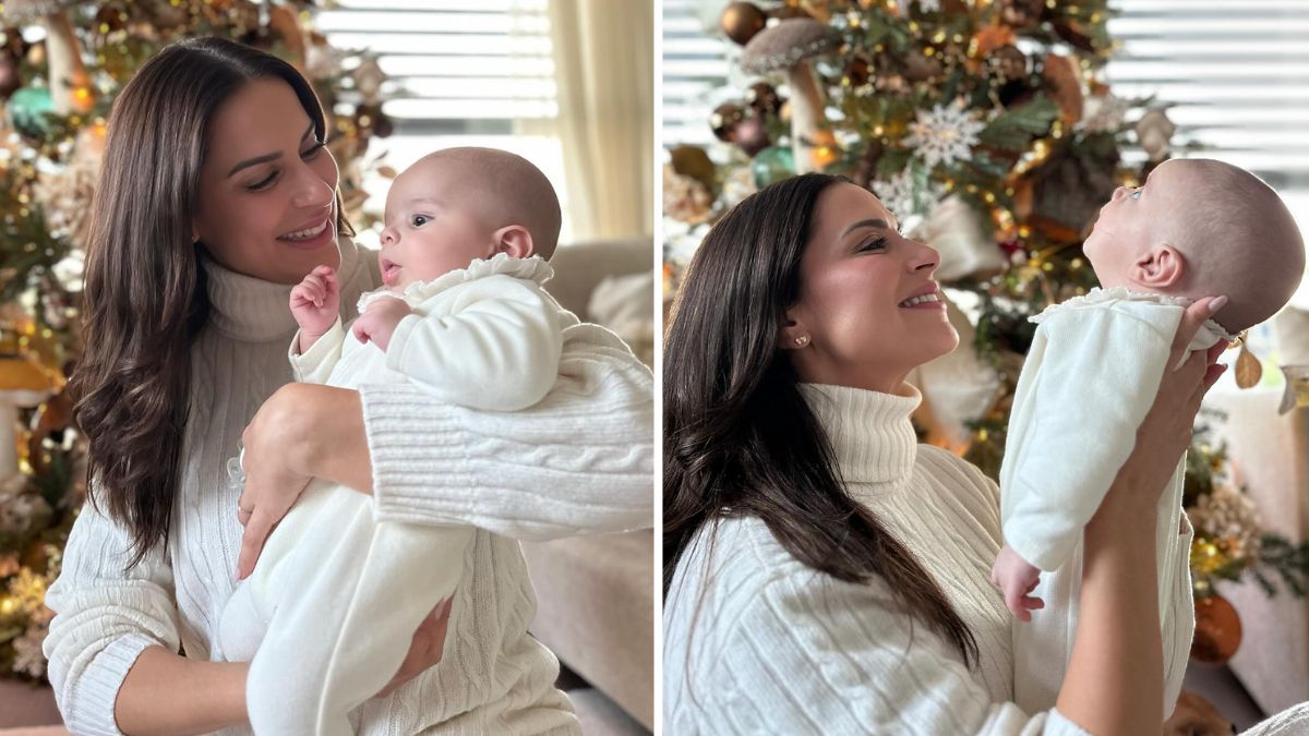 Amor! Dânia Neto revela bonitas fotos com o filho bebé: &#8220;A magia do Natal já chegou cá a casa&#8230;&#8221;