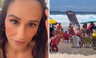 Susto! Rita Pereira &#8216;obrigada&#8217; a sair da praia: “Vi uma criança a ser arrastada…”