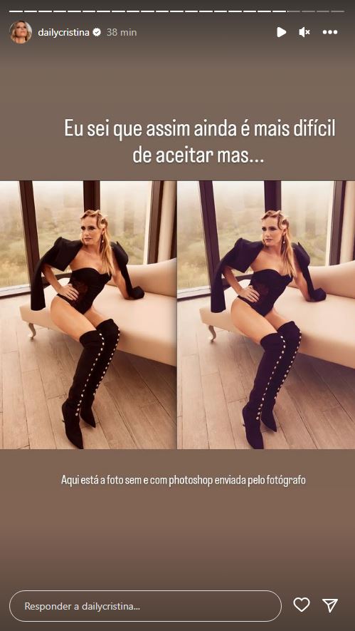 Cristina Ferreira revela fotos de Fernanda Serrano sem photoshop: &#8220;Ainda é mais difícil de aceitar&#8230;&#8221;