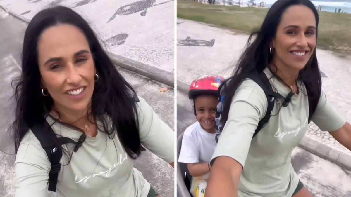 Coisa boa! Rita Pereira “encanta” com vídeo do filho no Brasil: “Para alegrar a vossa vida…”