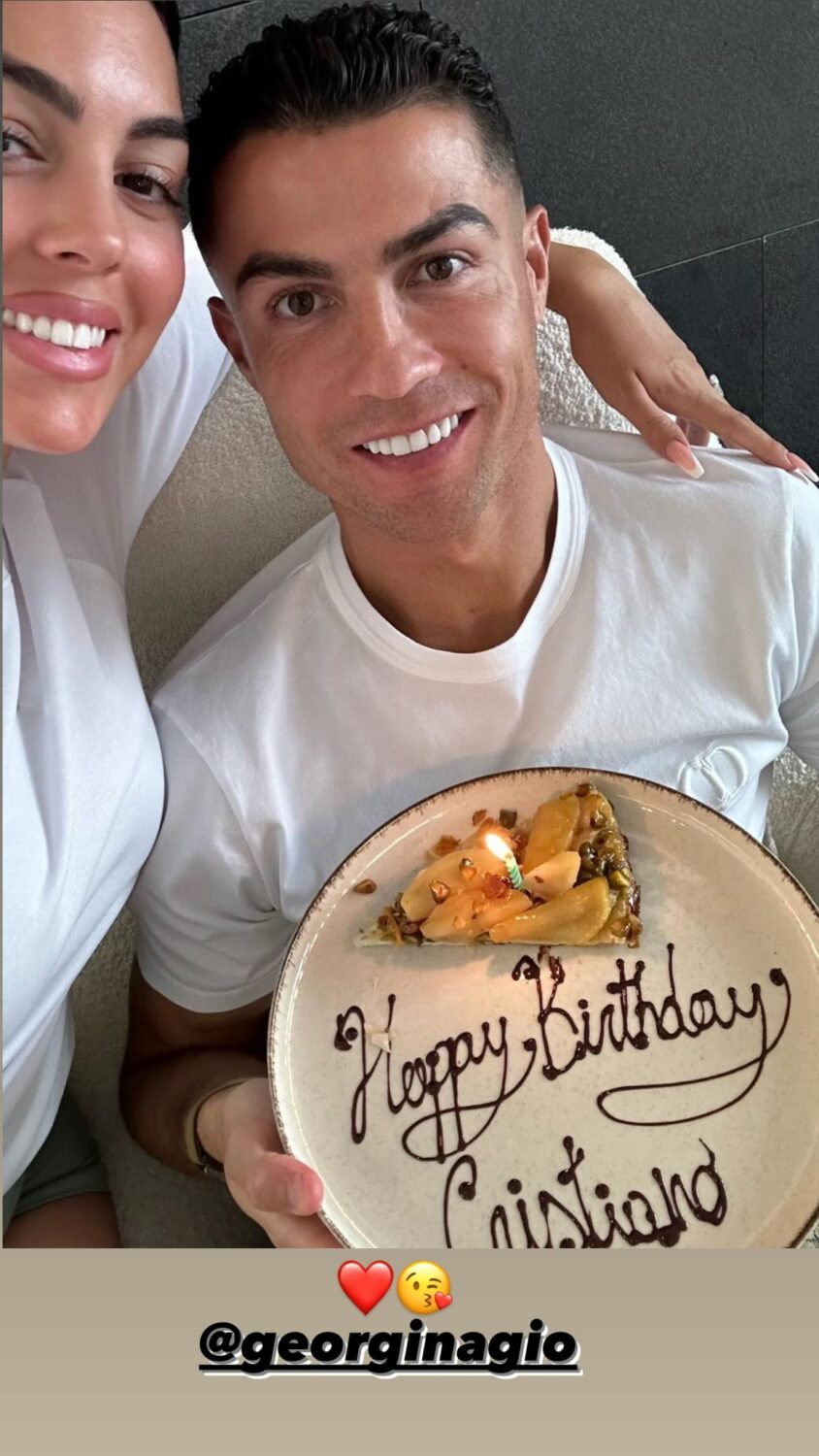 39 anos! Cristiano Ronaldo mostra &#8216;festejos&#8217; de aniversário: &#8220;Obrigado a todos&#8230;&#8221;