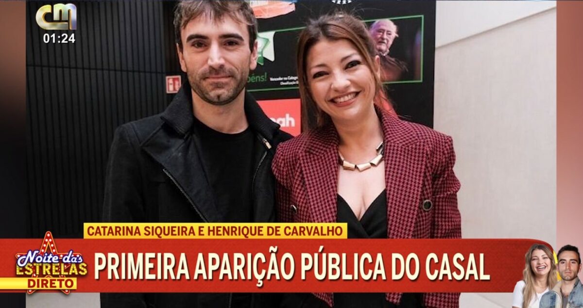 Catarina Siqueira assume nova relação e aparece em público com o namorado
