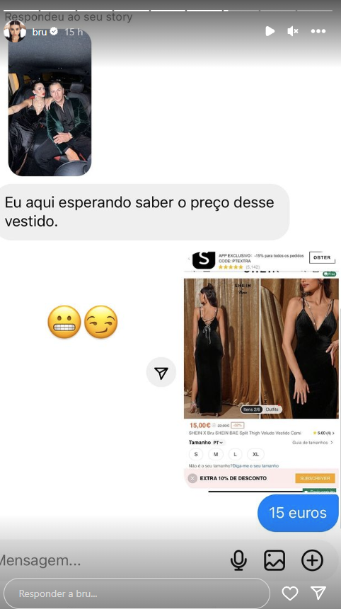 Bruna Gomes &#8220;deslumbra&#8221; com vestido preto. Não vai acreditar quando souber o preço do modelito