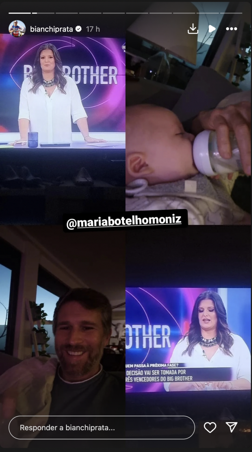 Pedro Bianchi Prata mostra-se a assistir à estreia de Maria Botelho Moniz com o filho: &#8220;Adormeceu a pensar na mãe&#8230;&#8221;