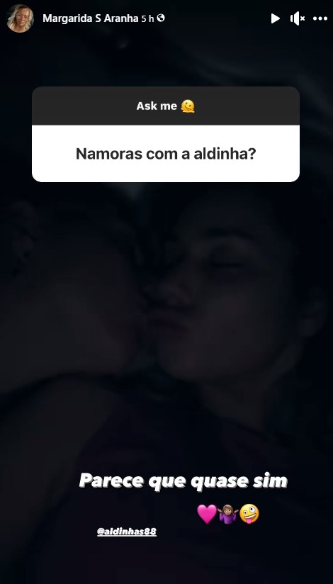 Margarida Aranha, do &#8216;Love on Top&#8217;, assume nova relação e responde: &#8220;Agora és lésbica?&#8221;