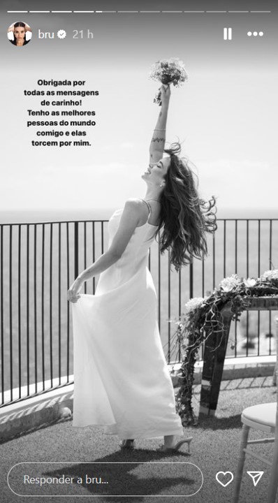 Amor! Após casar, Bruna Gomes agradece carinho: “Torcem por mim…”
