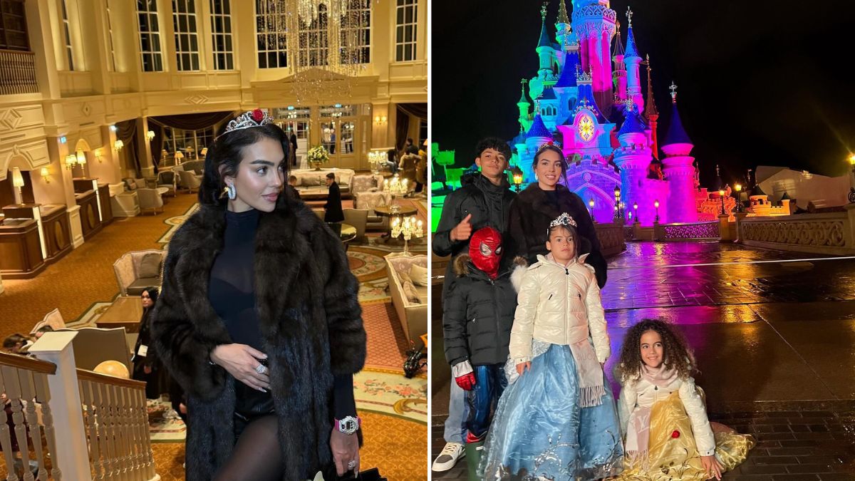Mãe babada! Georgina Rodríguez mostra-se com os filhos na Disneyland Paris: &#8220;Um mundo mágico&#8221;