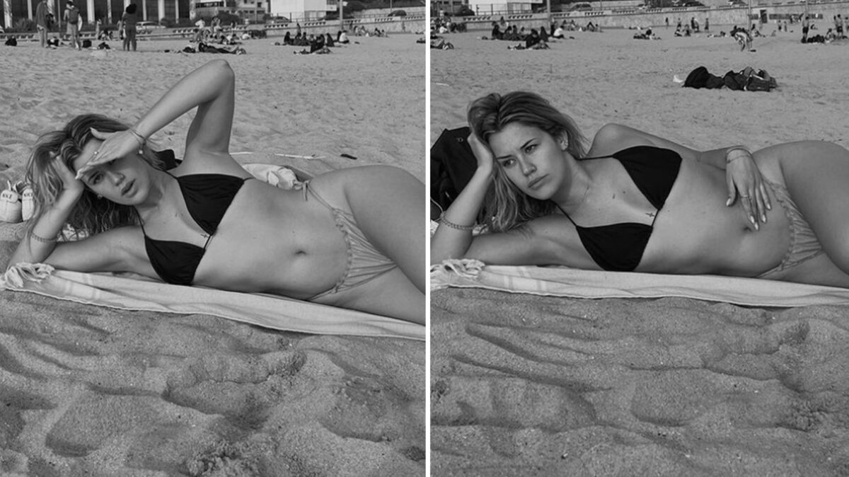 Na praia, Joana Sobral colhe elogios dos fãs: “Sereia linda…”
