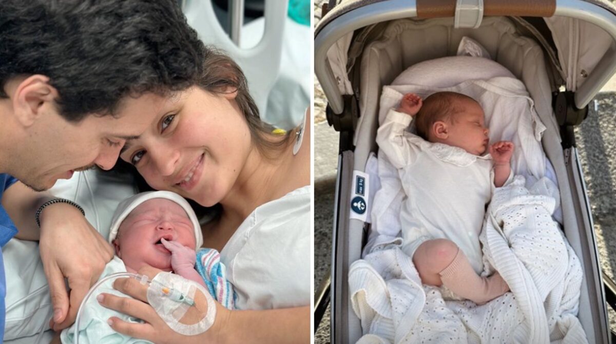 Angie Costa revela nova foto da bebé Alice em dia de passeio