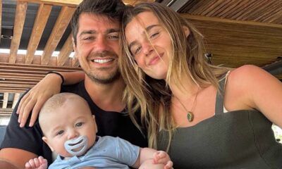 Que amor! Kelly Bailey revela bonita foto com Lourenço Ortigão e o filho: &#8220;A minha pequena família&#8221;