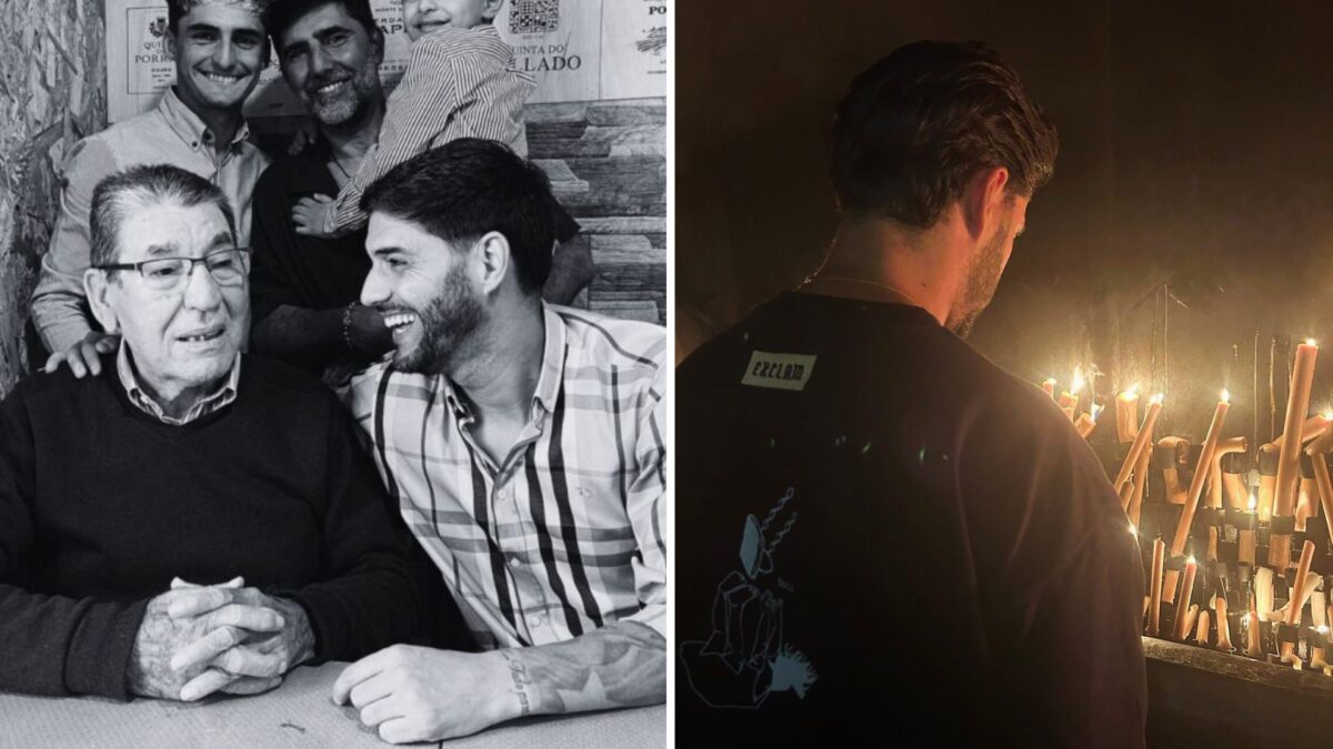 Saudade! Gonçalo Quinaz recorda avô em Fátima: &#8220;Onde há fé, há amor&#8230;&#8221;