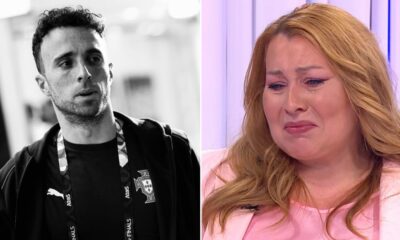 &#8220;Eu tenho dois filhos&#8230;&#8221;. Suzana Garcia desaba em lágrimas ao falar da morte de Diogo Jota