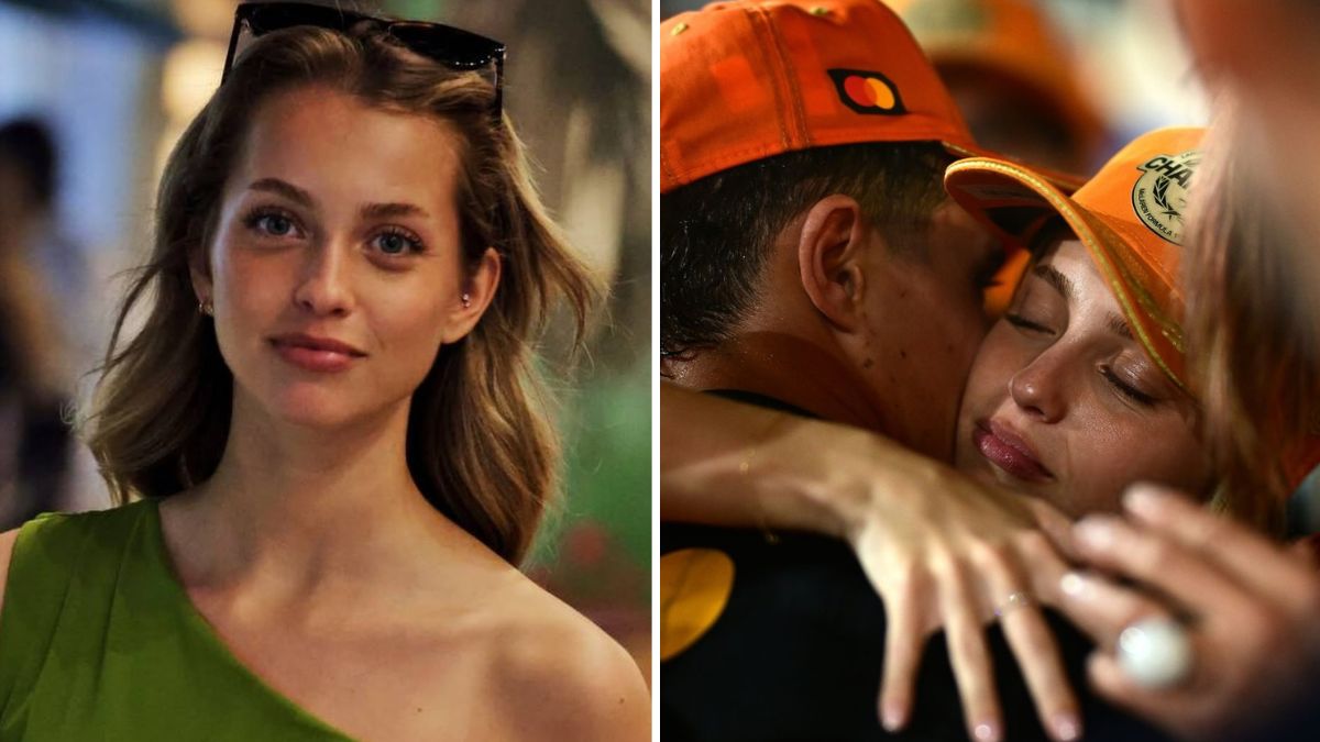 Após conquista, Margarida Corceiro fala da relação, que já era assumida, com Lando Norris